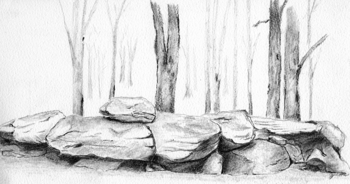study of boulders by barbara gulotta 