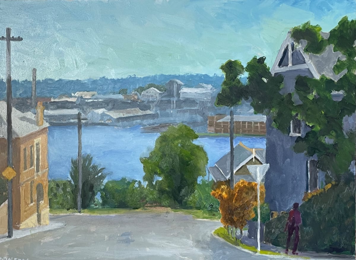 The View North from Balmain by Paul Rolfe 