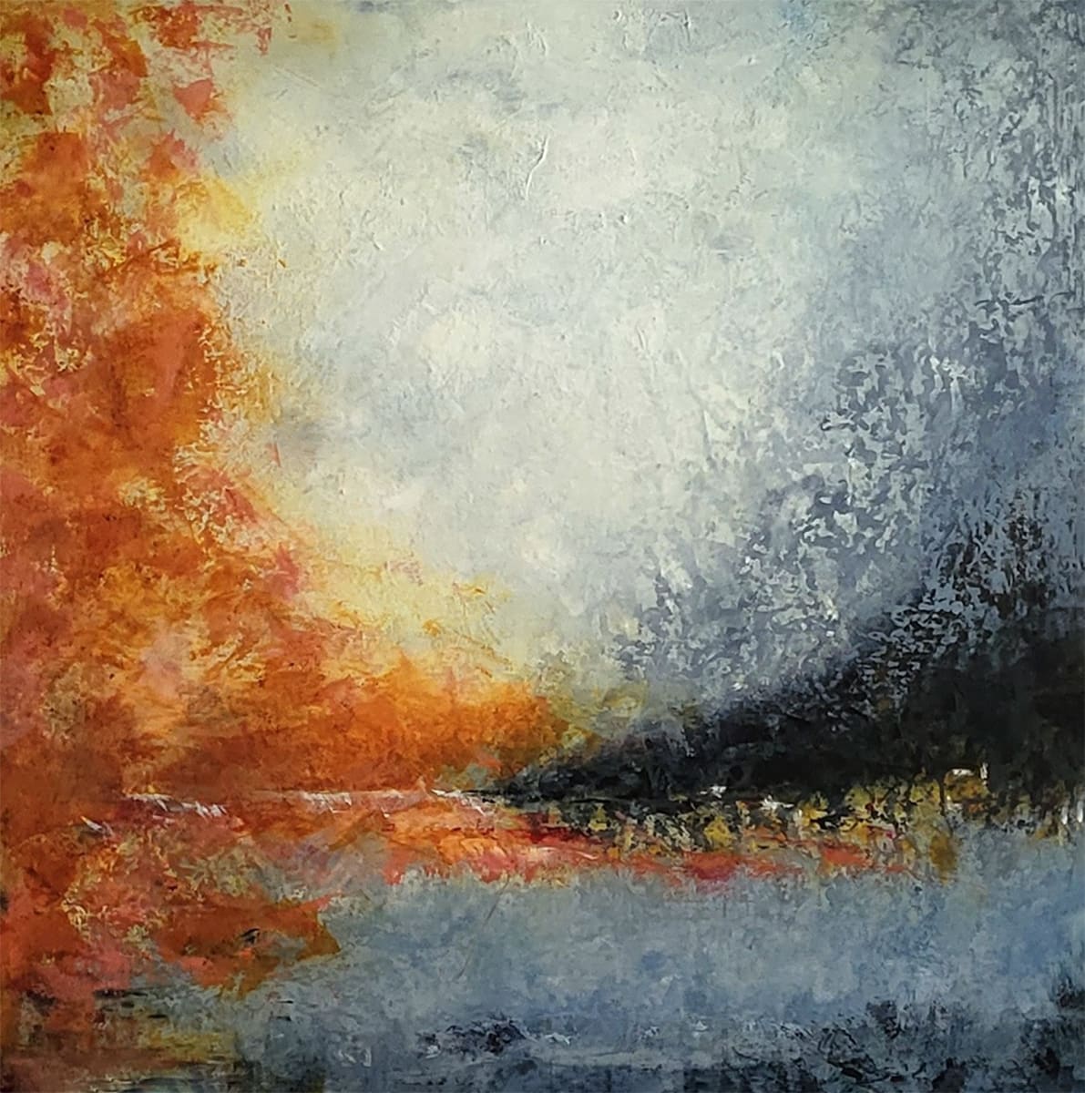 Spaces Between by Cara Lawson-Ball  Image: View without frame