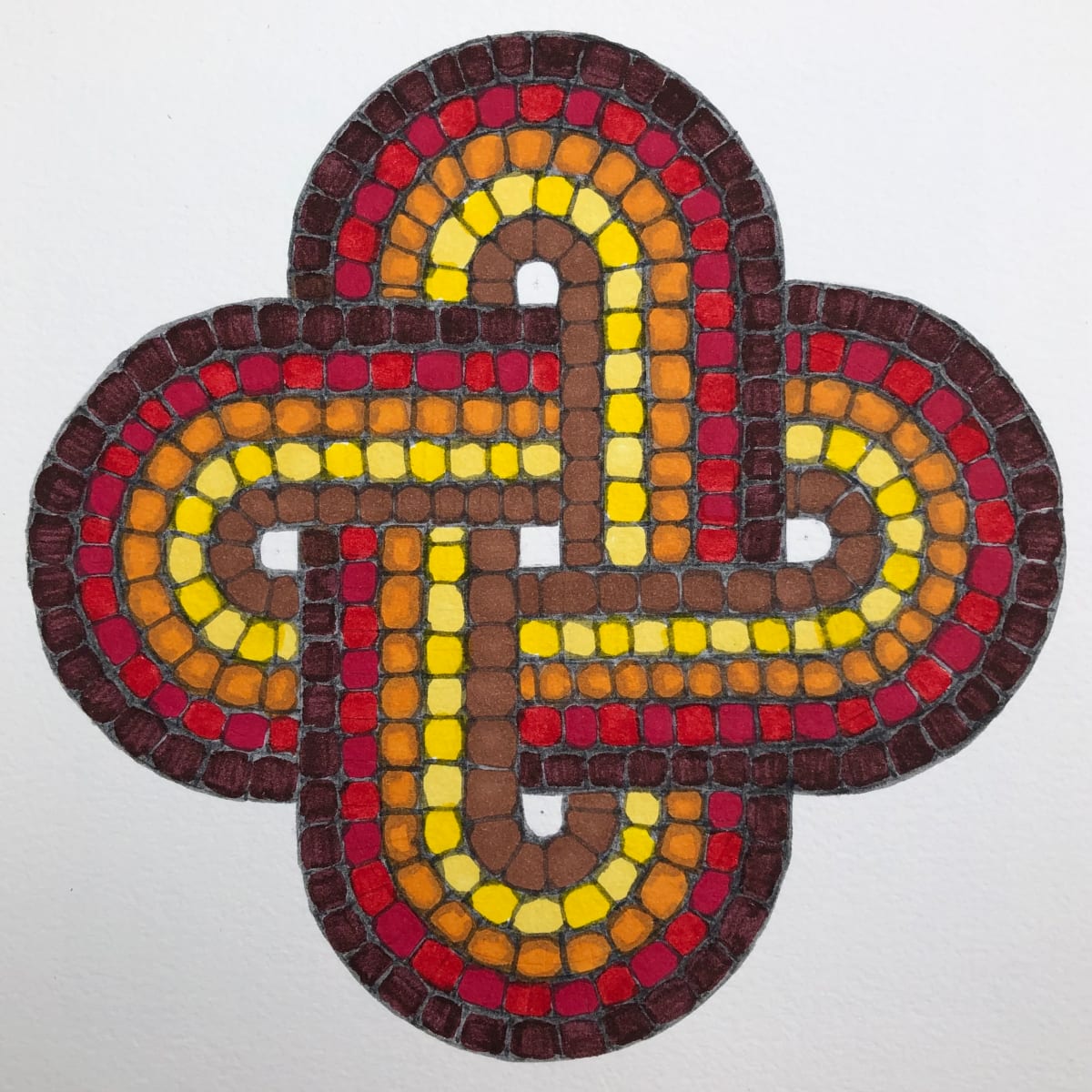 Fall Solomon's Knot by Carol Stirton-Broad, Image 1.