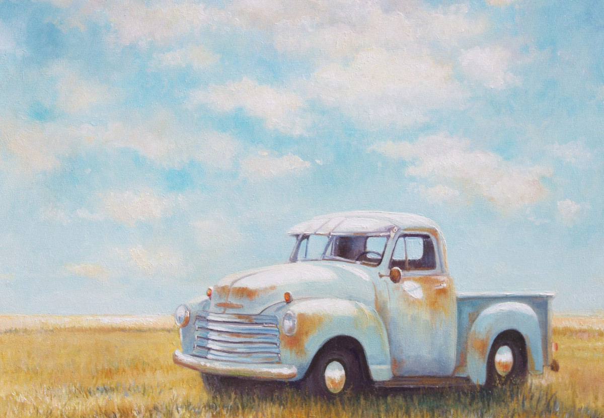 Big Sky Baby blue by Wendy Marquis 
