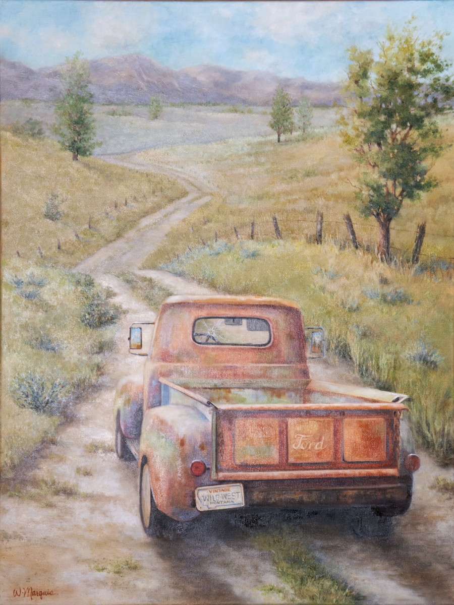 Dirt Road Dreaming by Wendy Marquis 