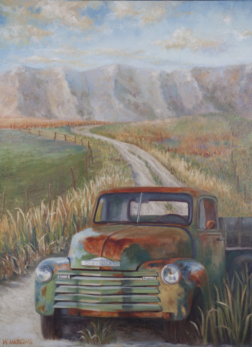 Purple Mountain Road by Wendy Marquis 