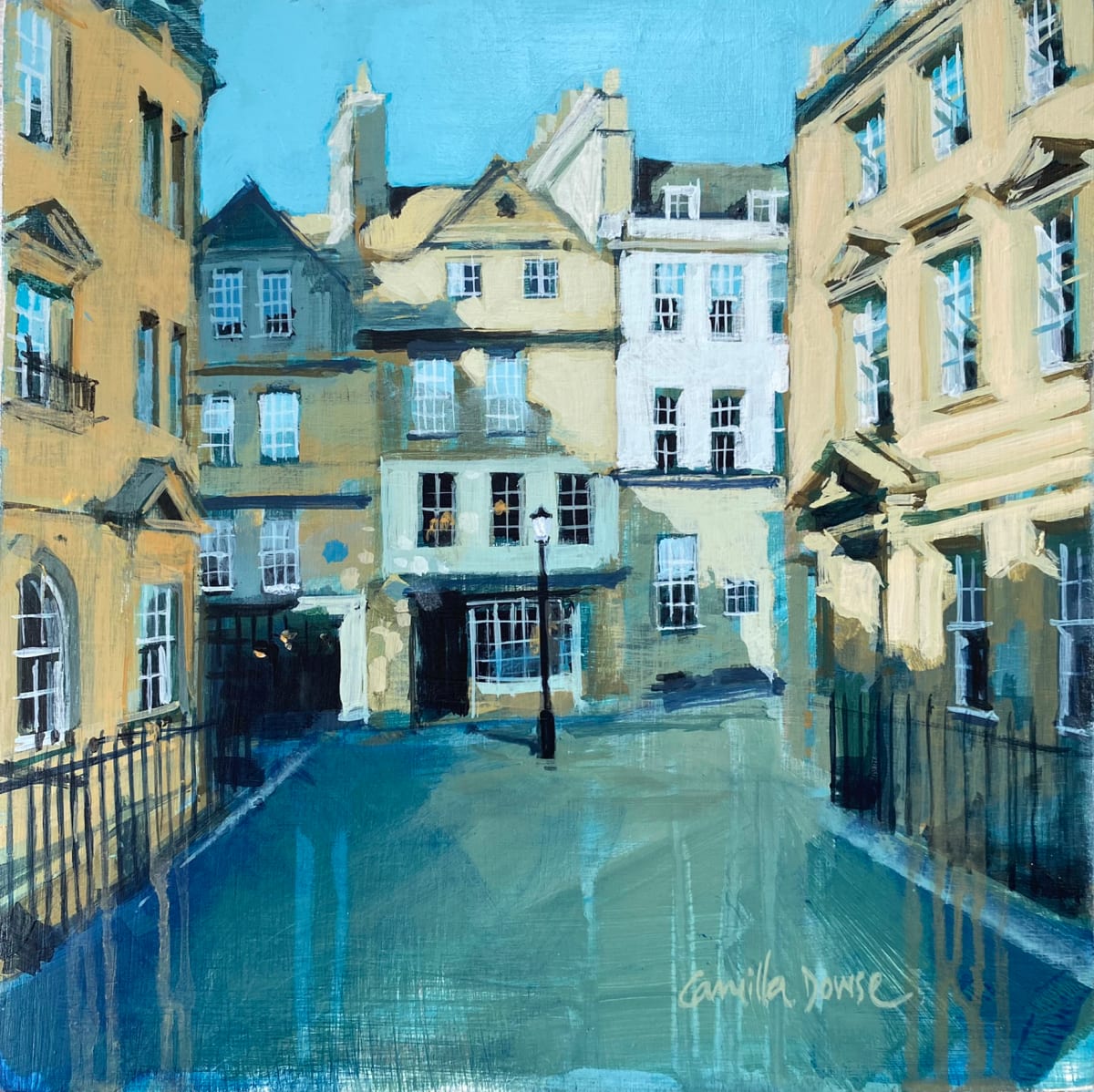 North Parade Passage from North Parade Buildings, Bath by Camilla Dowse 