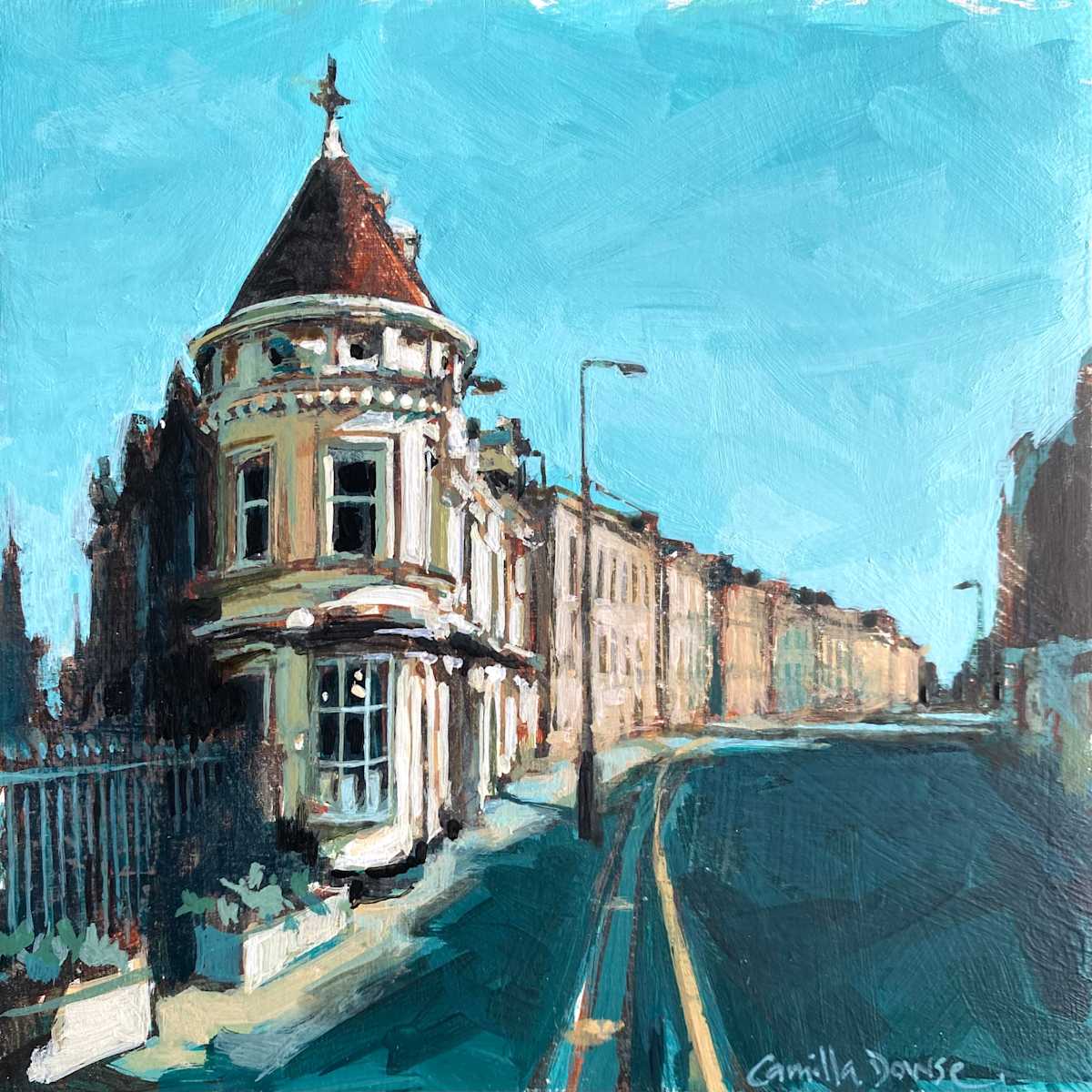Montrose Terrace, Edinburgh (study) by Camilla Dowse, Image 1.