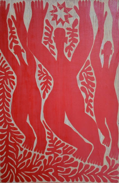 Red Sunshine by Ren Hui 