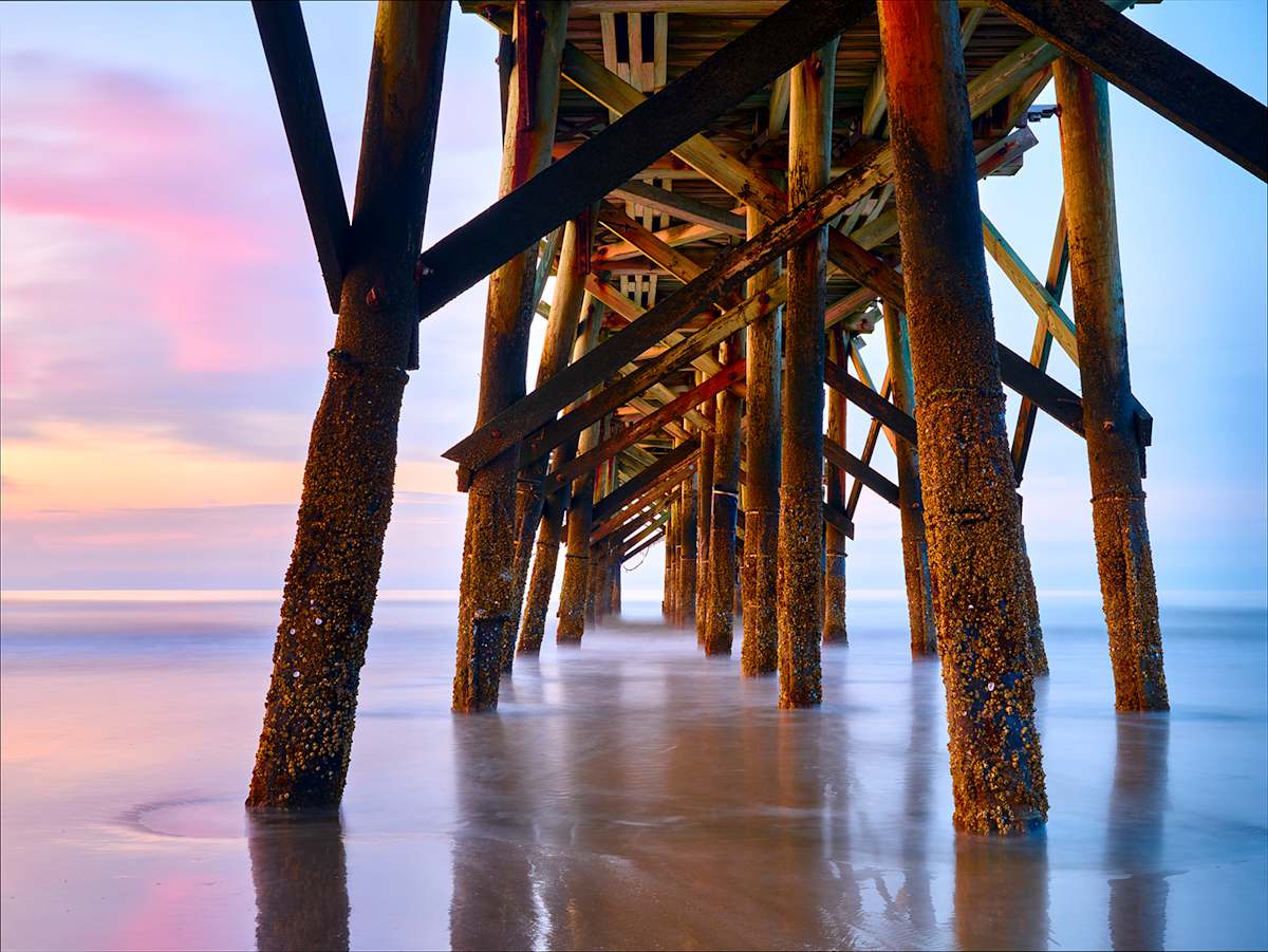 The Pier At Isle 35/50 by Joe Fishburne