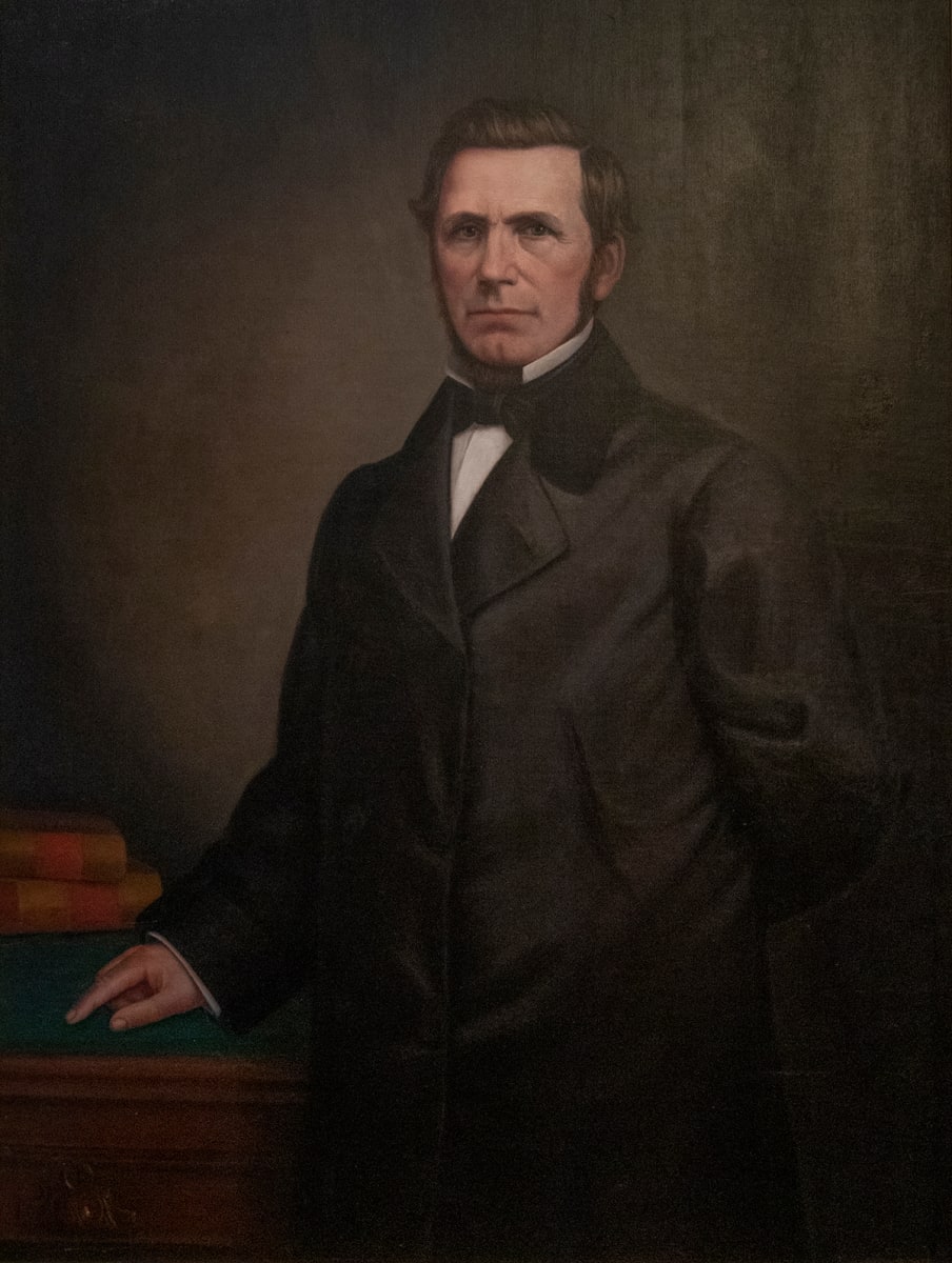 Portrait of Justice Thomas Wells Bartley by Caroline Ransom 