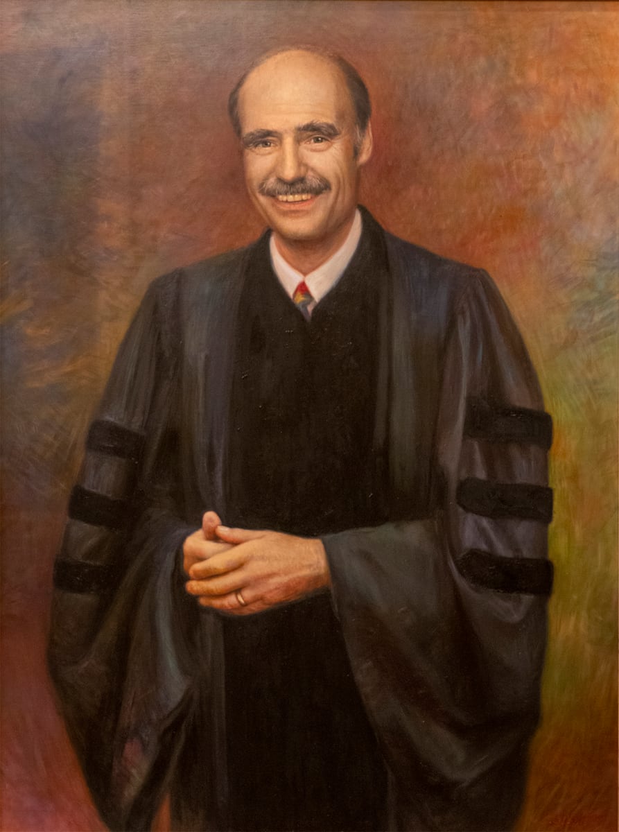 Portrait of Justice Herbert R. Brown by Jennifer Leslie 