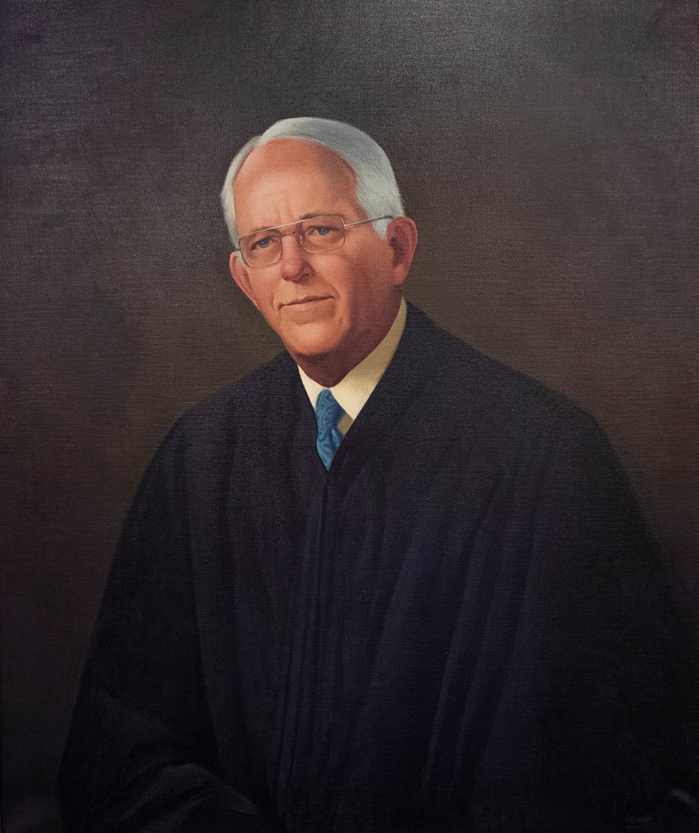 Portrait of Justice William Burbridge Brown by Robert Allen Gough 