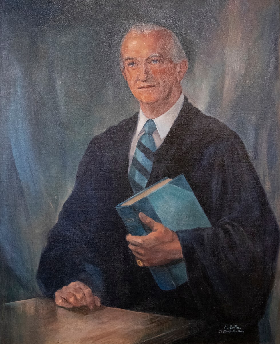Portrait of Justice J. J. P. Corrigan by Eleanor Colton 
