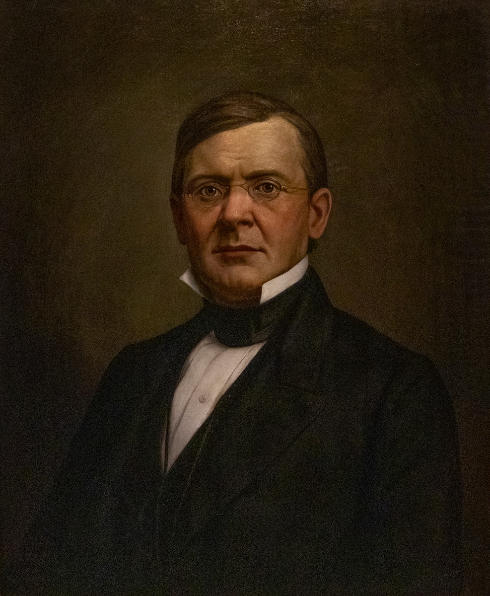 Portrait of Justice William Y. Gholson by J. Aubrey 