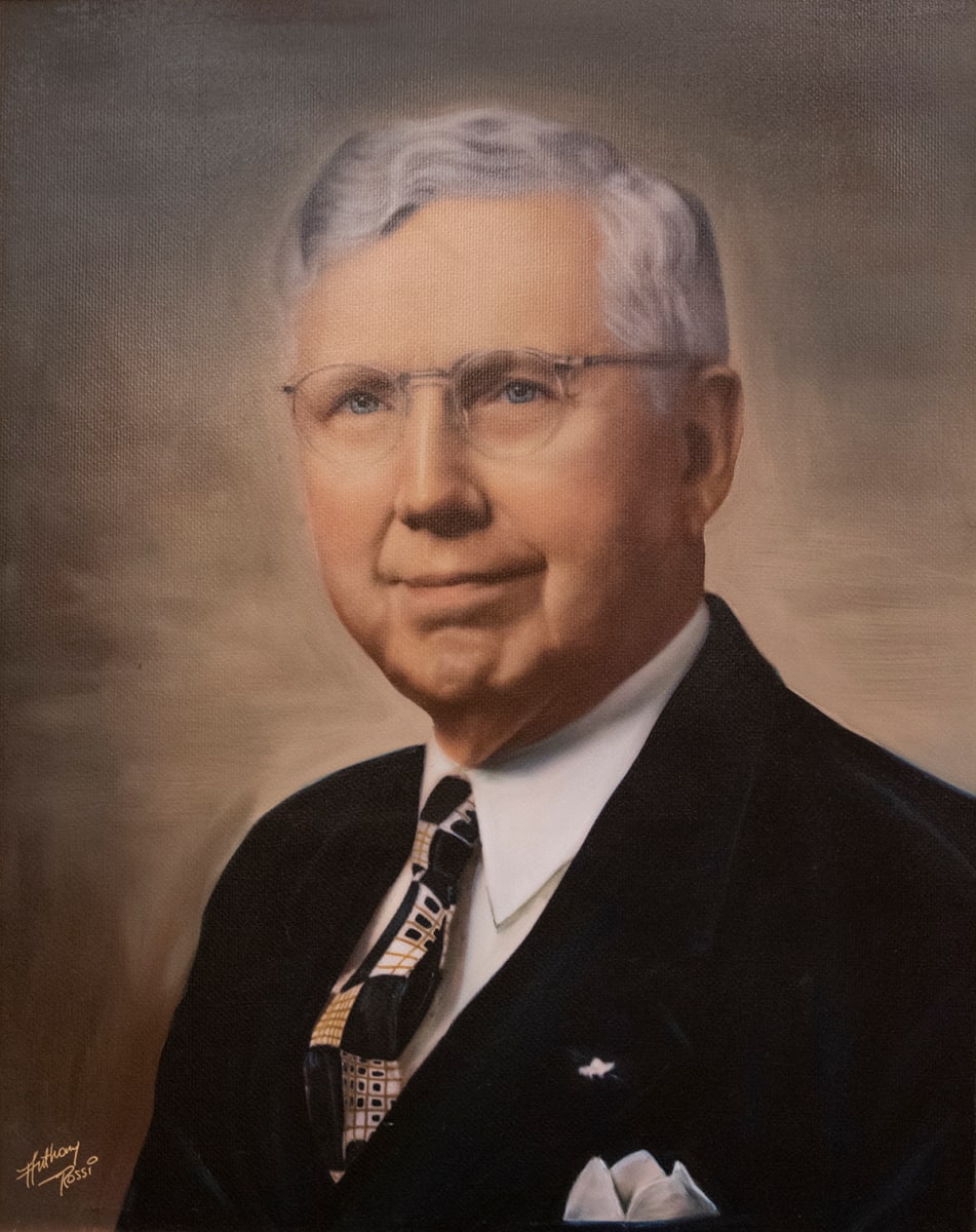 Portrait of Justice William L. Hart by Anthony Rossi 