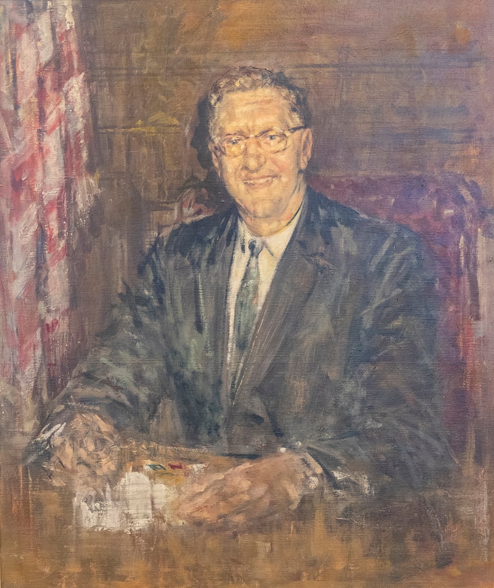 Portrait of Justice Ralph S. Locher by Michael A. Sarisky 