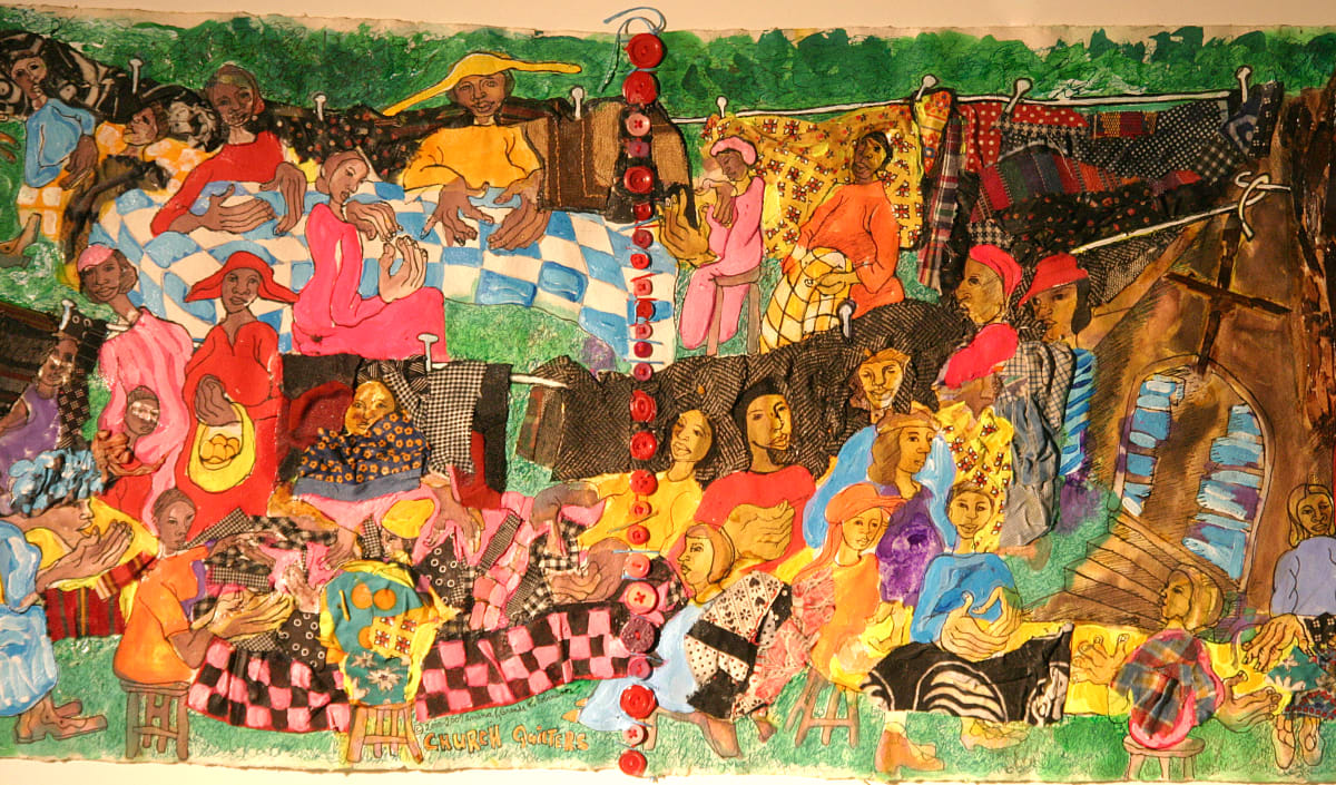 Church Quilters on Water Street by Aminah Brenda Lynn Robinson 