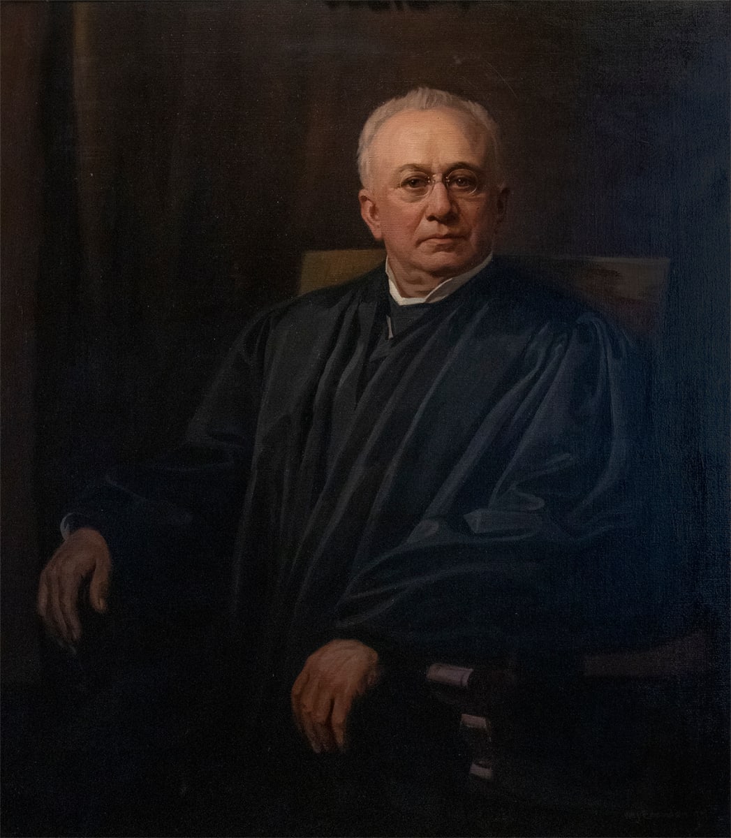 Portrait of Justice John A. Shauck by William J. Edmondson 