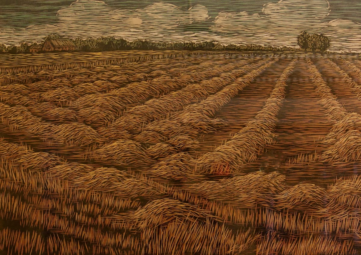 Straw Field by Kim Vito 