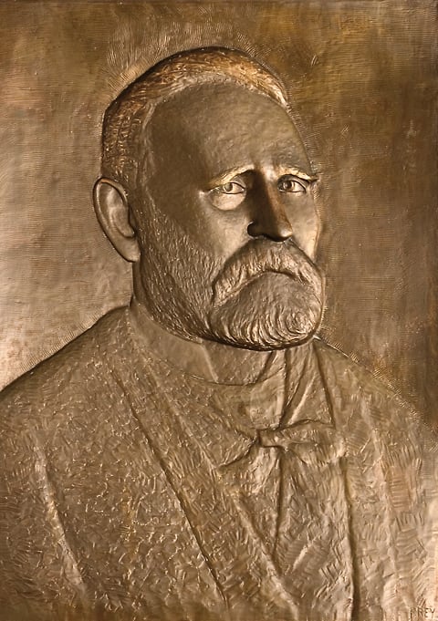 Bronze Portrait of Justice Matthews by Erwin Frey 