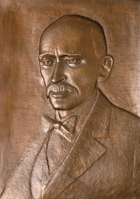 Bronze Portrait of Justice Day by Erwin Frey 