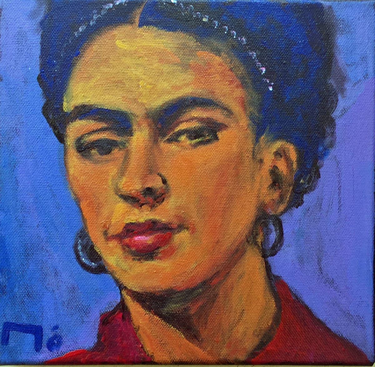 Frida with Crown 