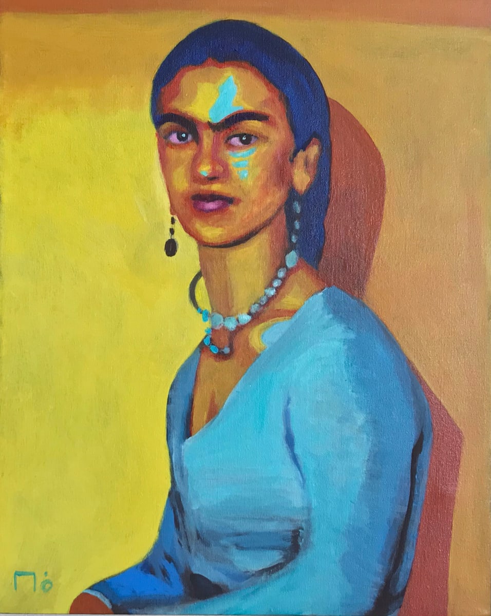 A Young Frida by Monique Crepault 