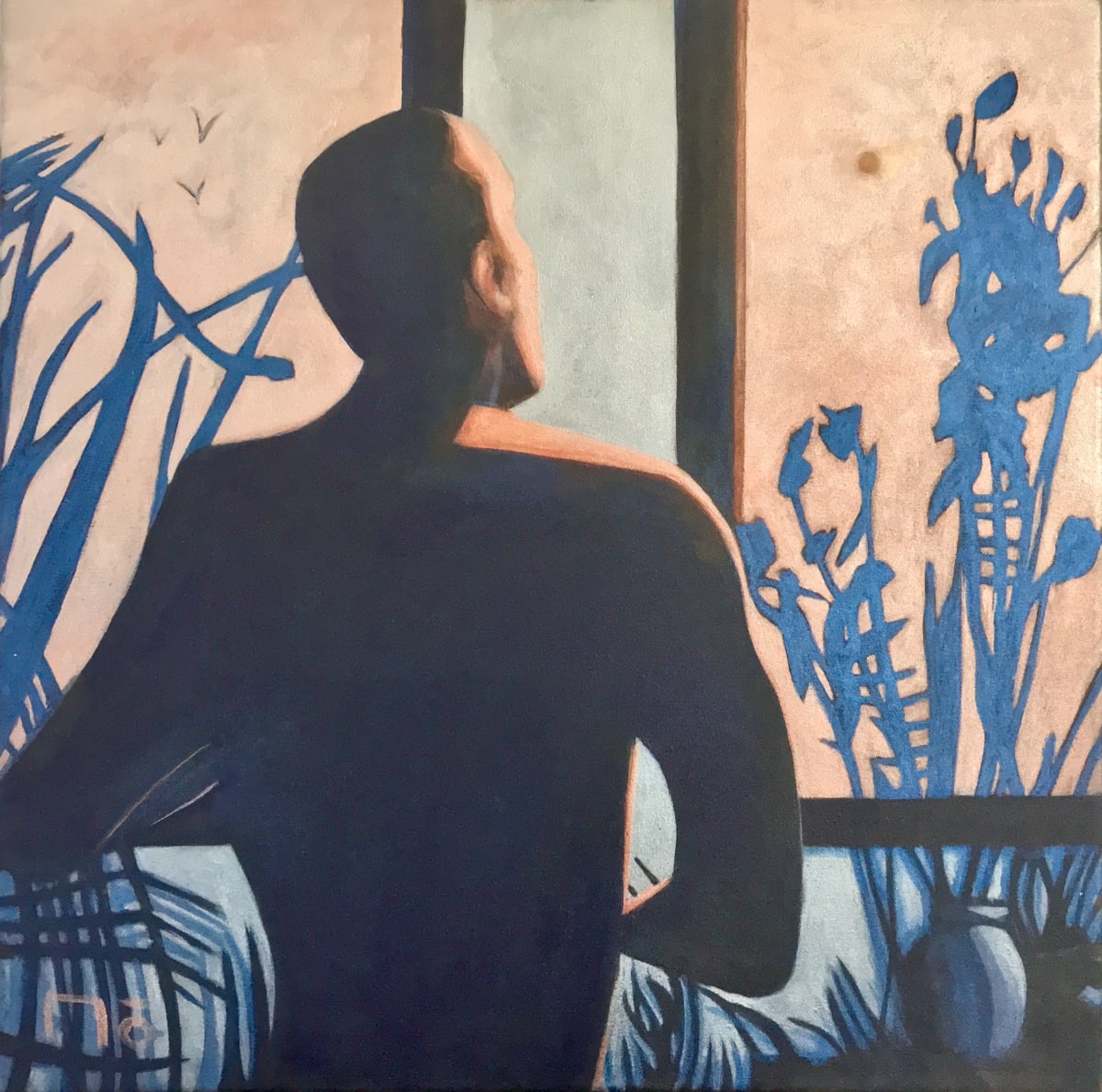 Le soleil rouge by Monique Crepault 