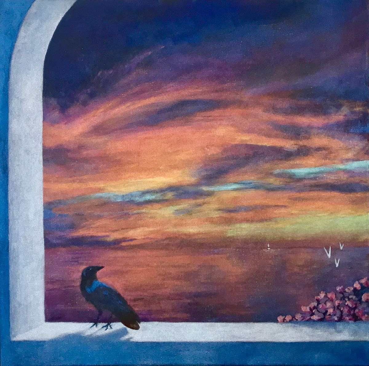 Night Serenade by Monique Crepault 