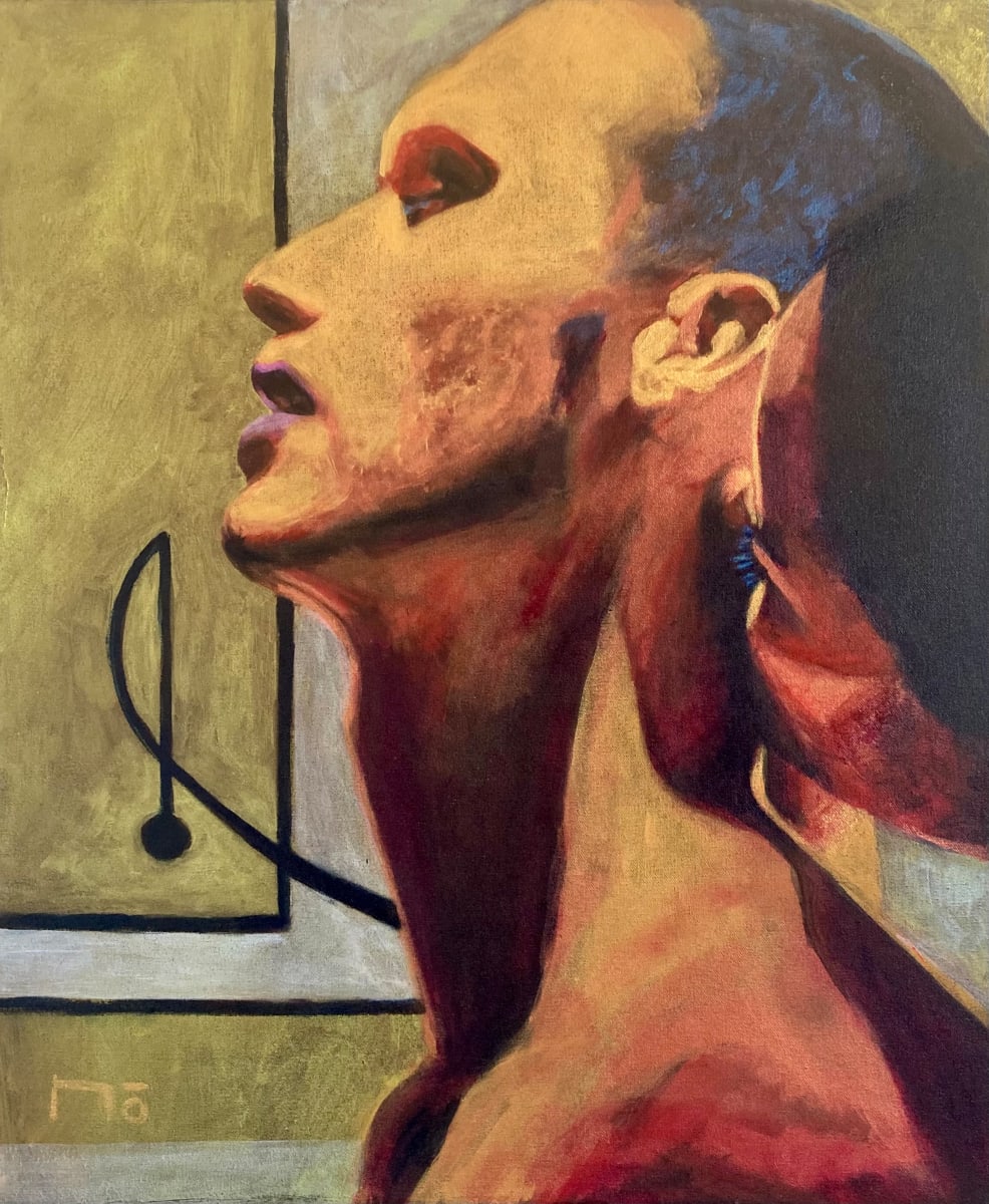 Le baiser by Monique Crepault 