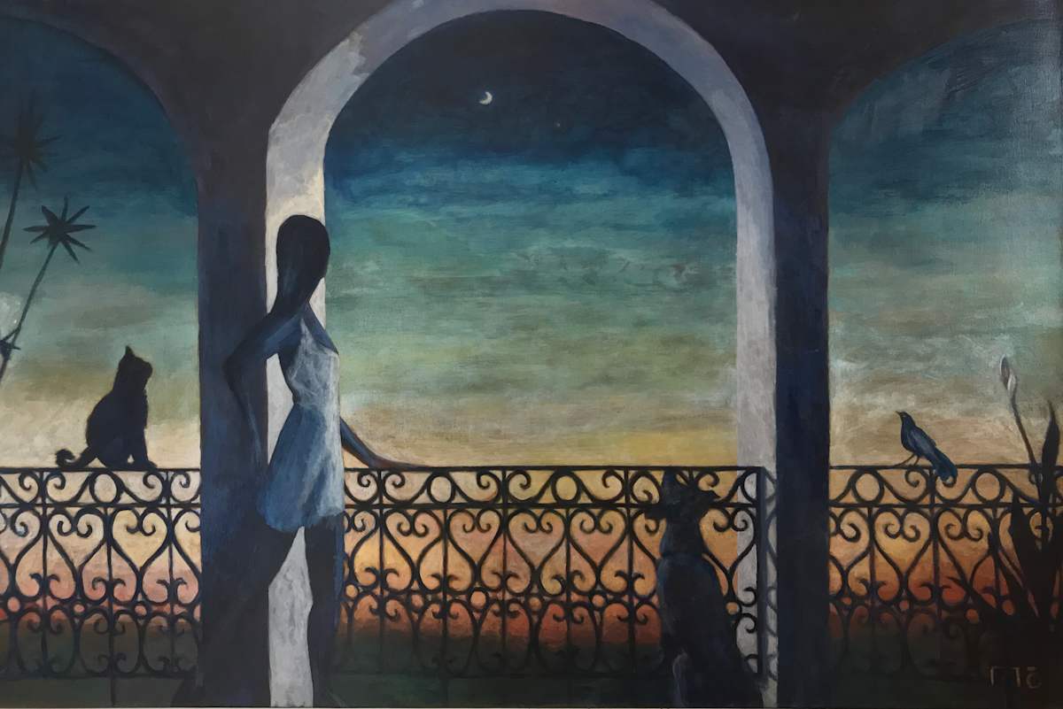 Moon Serenade by Monique Crepault 