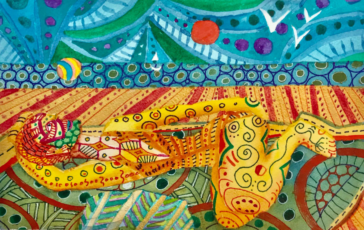 Rêve de plage by Monique Crepault 