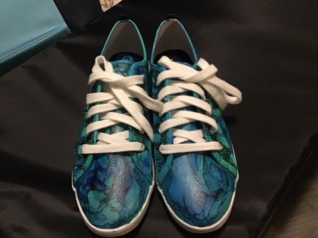 Art On Shoes Series/Collection/designs(Marine Rainbow 