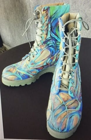 Art On Shoes Series/Collection/designs(Boots In Transformation). 