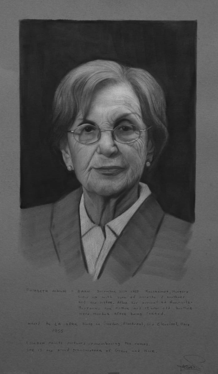 Study Of Elisabeth Mann For Bearing Witness By David Artwork Archive