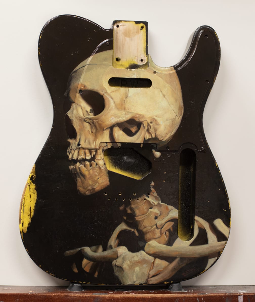 Skull Telecaster - Fender Master build - Paul Waller 