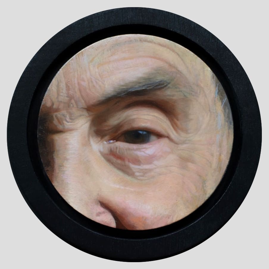 Marian Turski's Eye - in Progress, Image 1.