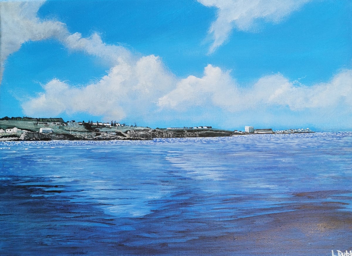 West Beach from Pier by Lois Dubber 