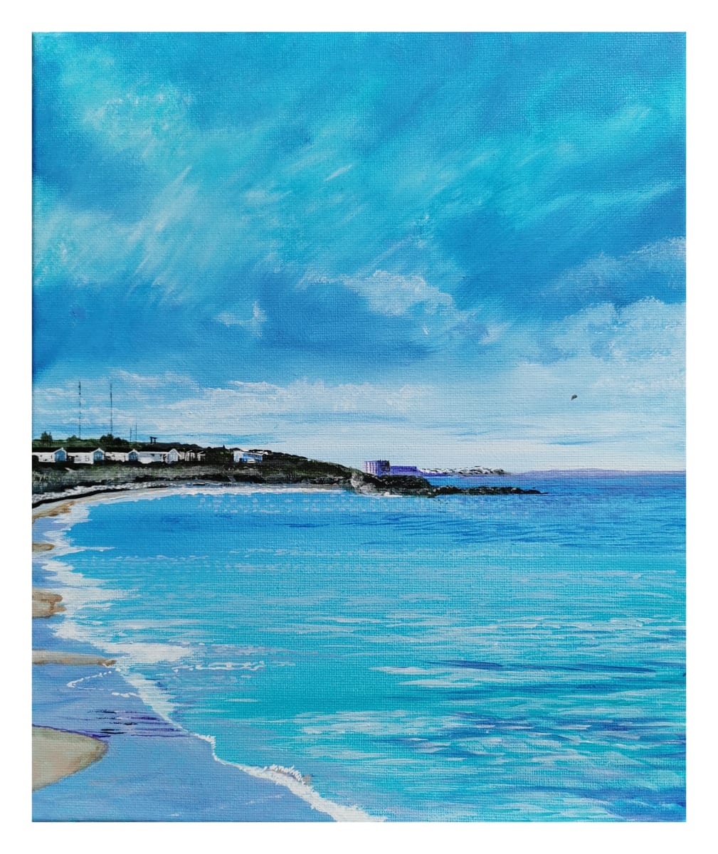 Summer on West Beach by Lois Dubber 