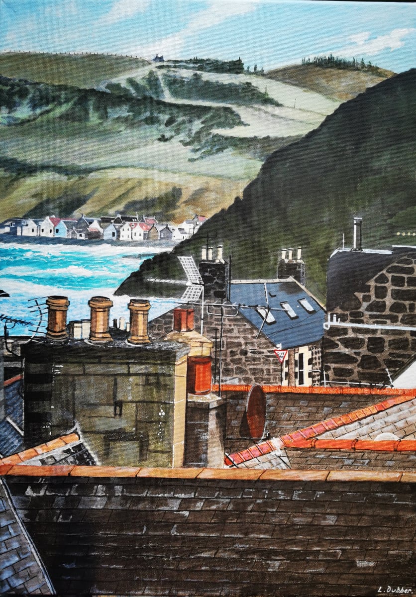 Looking at Crovie by Lois Dubber 