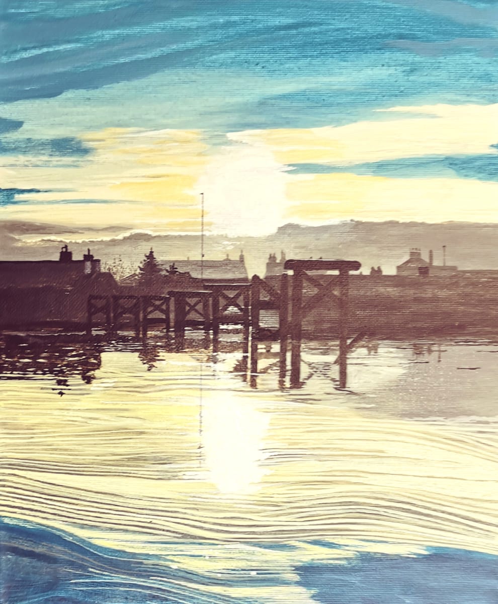 Lossie Old Briggie by Lois Dubber 