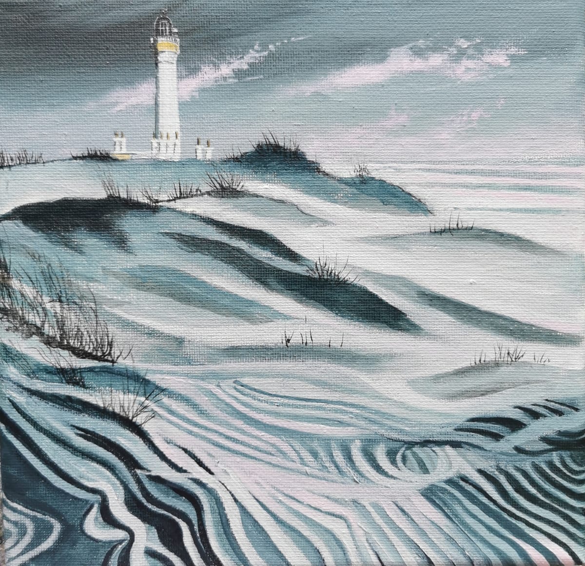 Lossie Lighthouse by Lois Dubber 