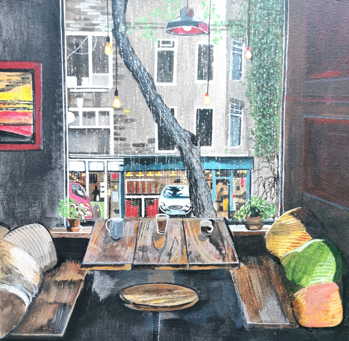Rainy day Escape by Lois Dubber 