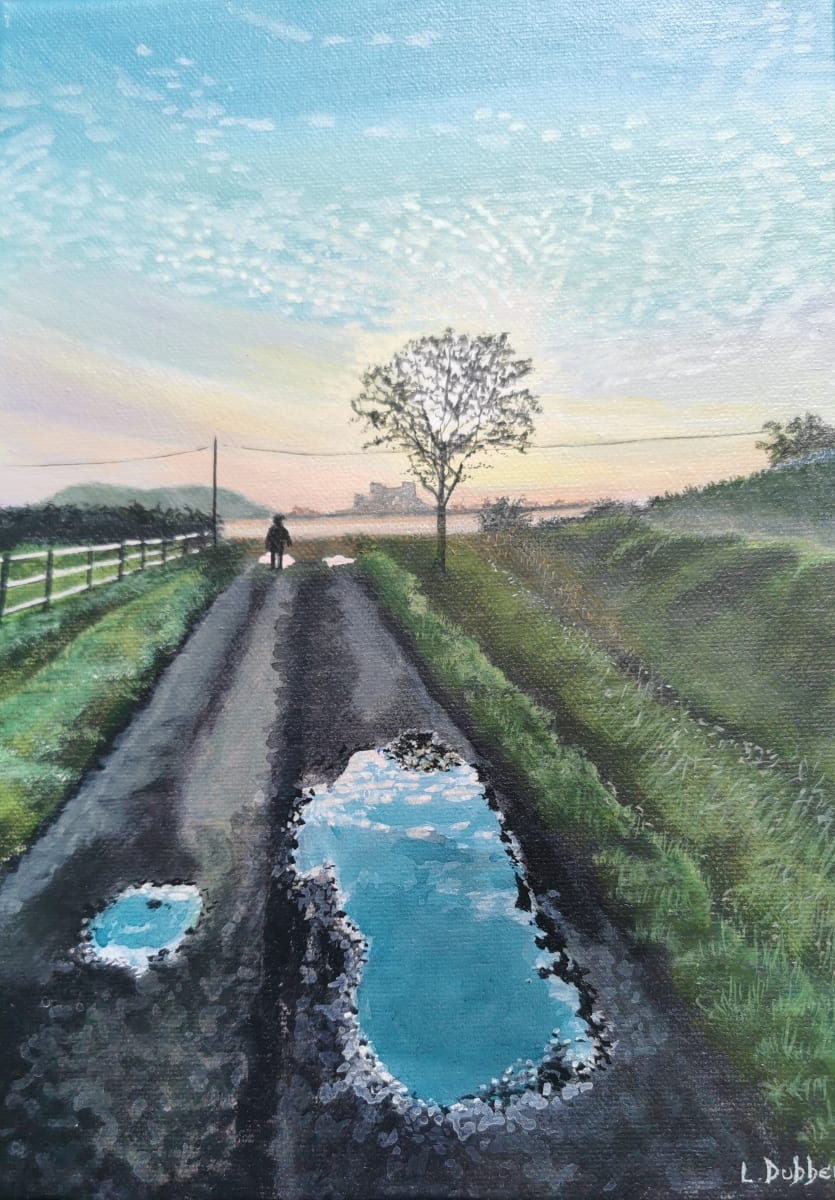 Castle walk by Lois Dubber 