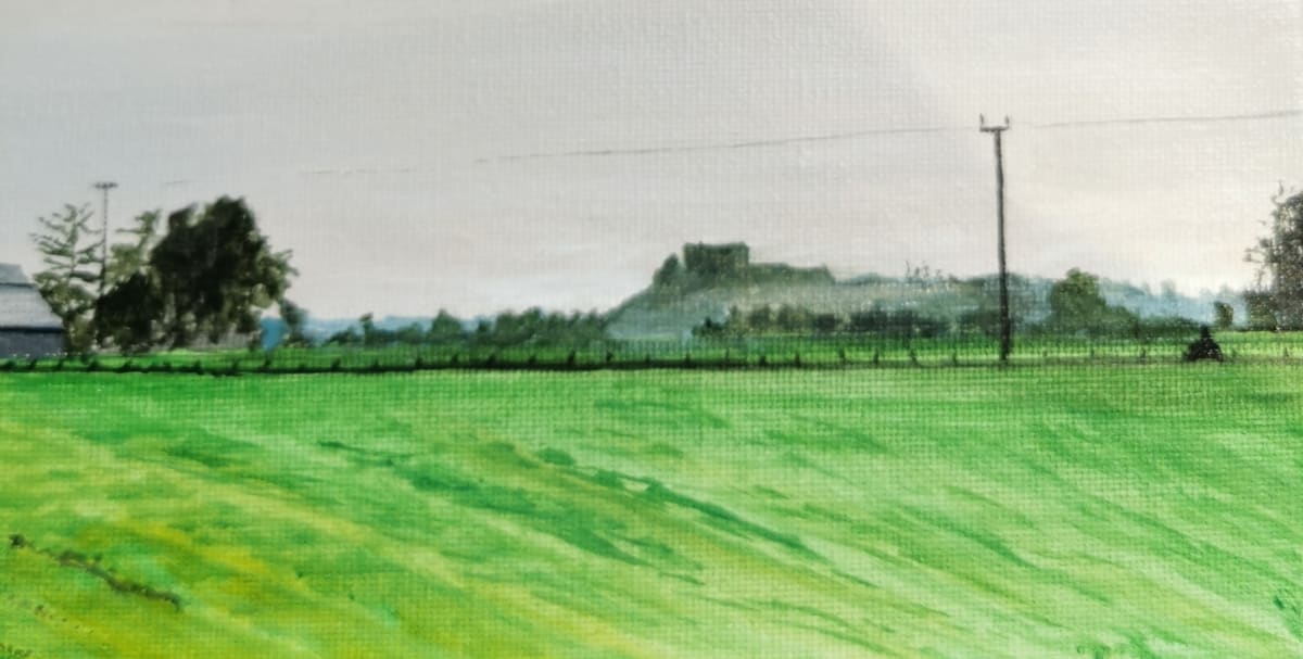 Duffus Castle by Lois Dubber 