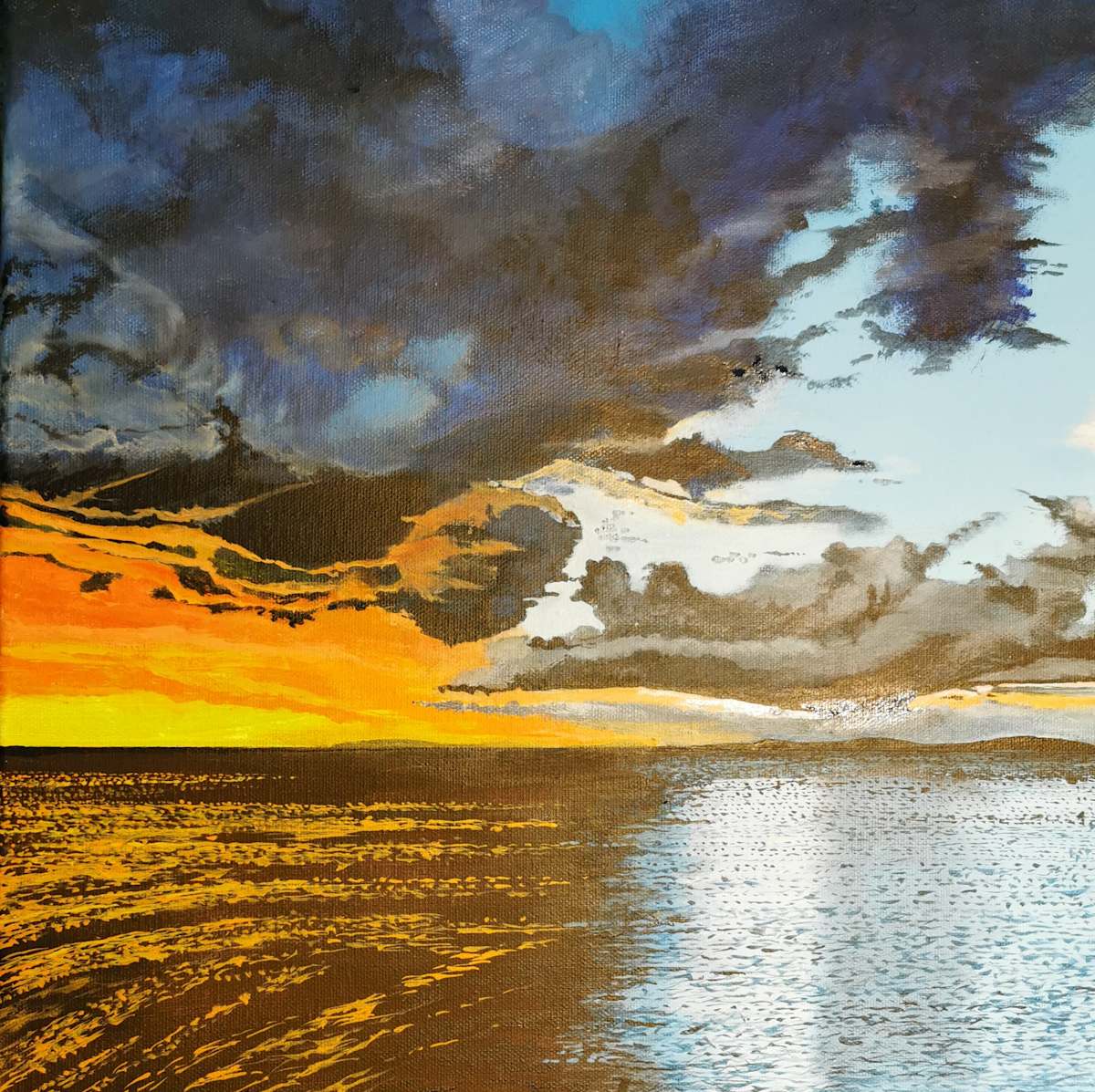 Cove Sunset by Lois Dubber 