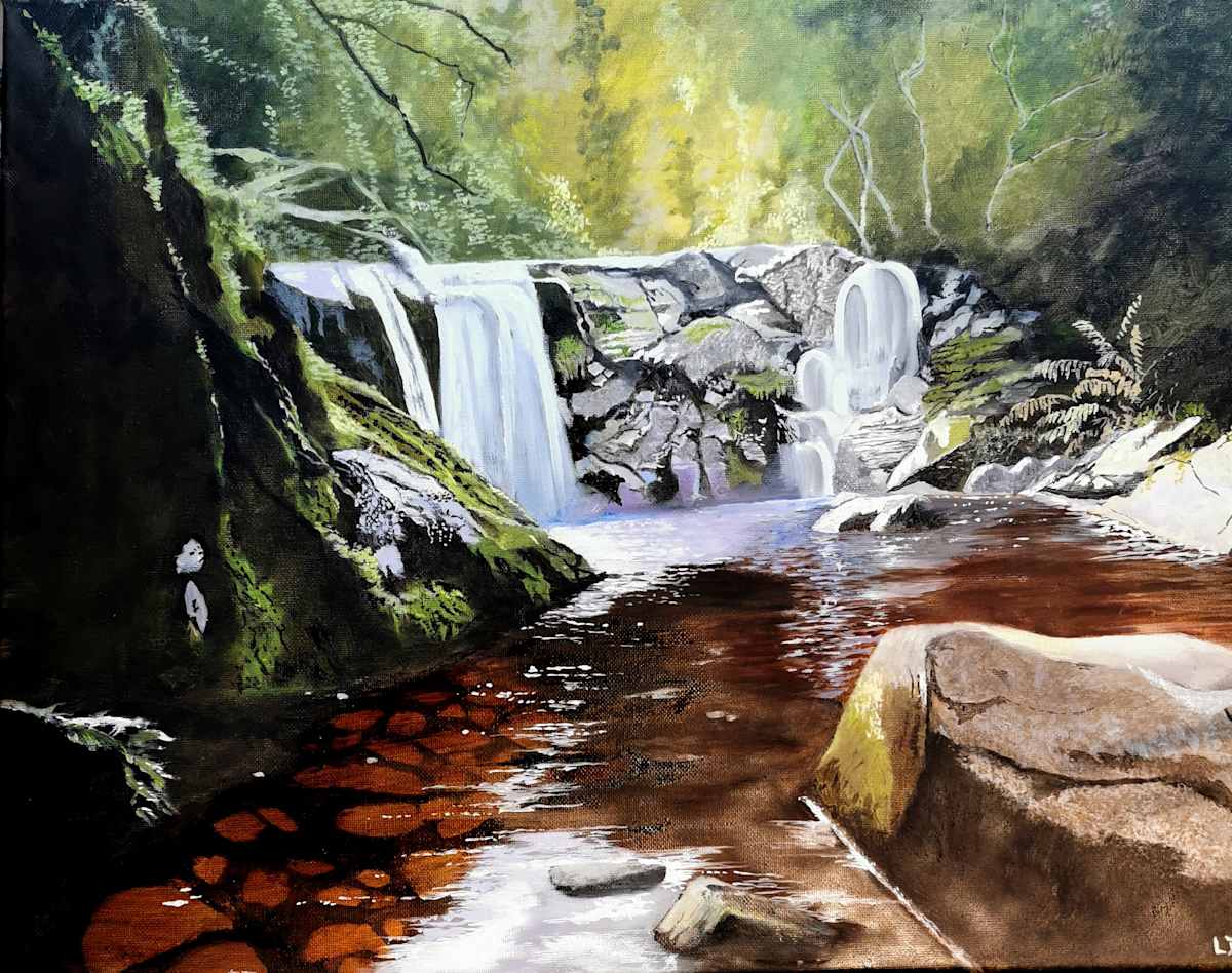 Halls Falls by Lois Dubber 