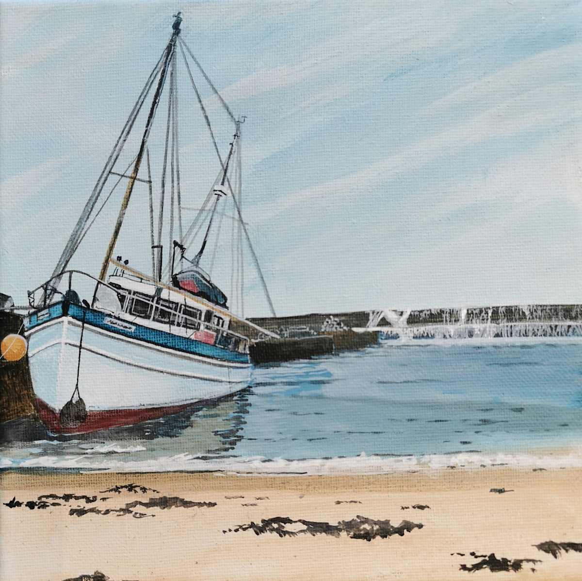 High tide by Lois Dubber 