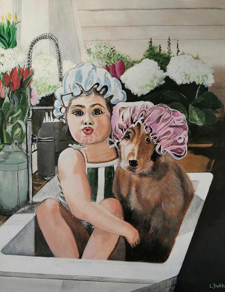 Bath time by Lois Dubber 