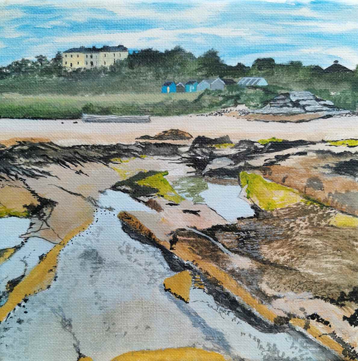 Rock Pools by Lois Dubber 
