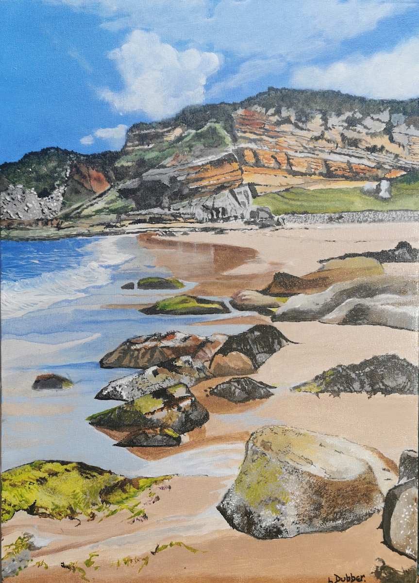 Hopeman Cove by Lois Dubber 