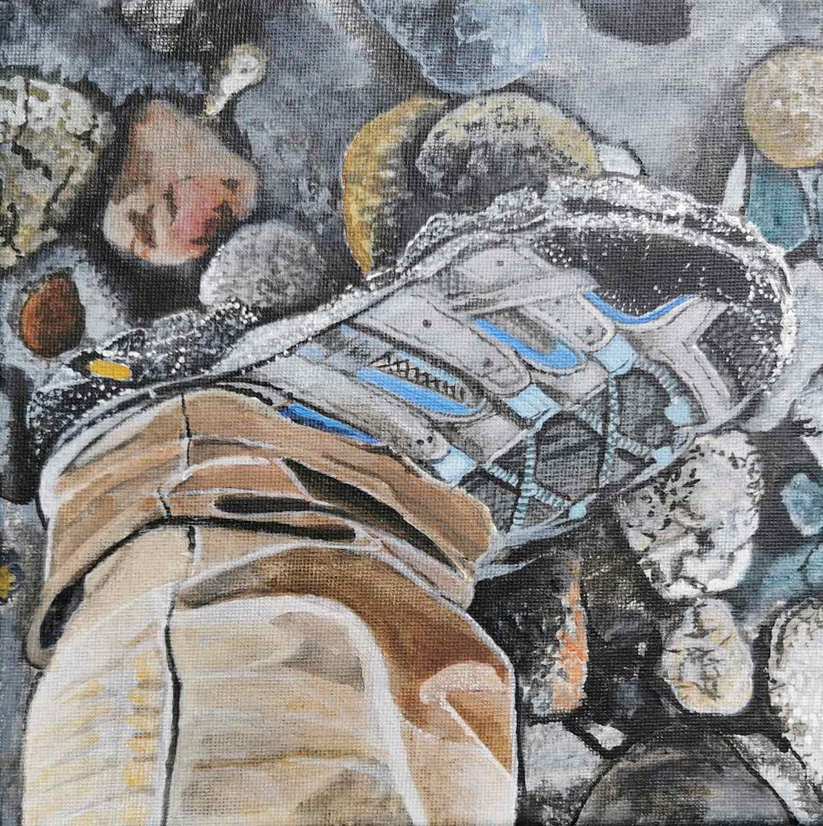 Slippy Pebbles by Lois Dubber, Image 1.